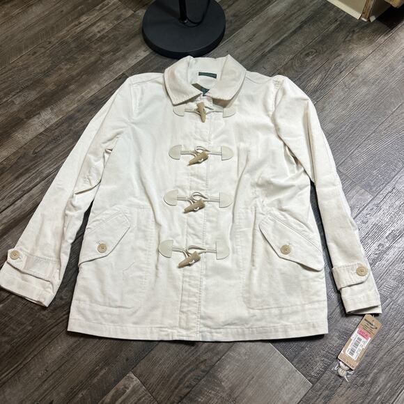 Ralph Lauren Jackets & Blazers - $179 Ralph Lauren Womens Tundra - Fashio Peak Cream Corduroy Jacket XL